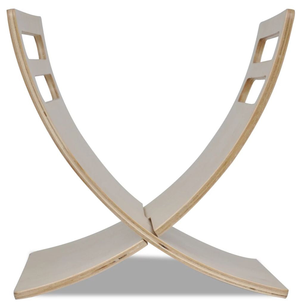 Puinen lehtiteline Luonnollinen