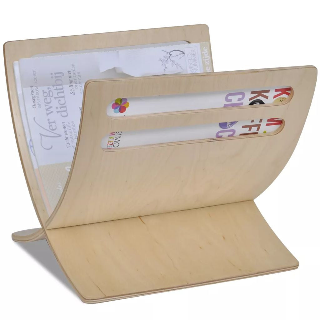 Puinen lehtiteline Luonnollinen