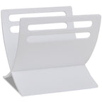 Puinen lehtiteline valkoinen