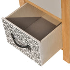 Yöpöydät 2 kpl 34x34x46 cm Täysi Puu