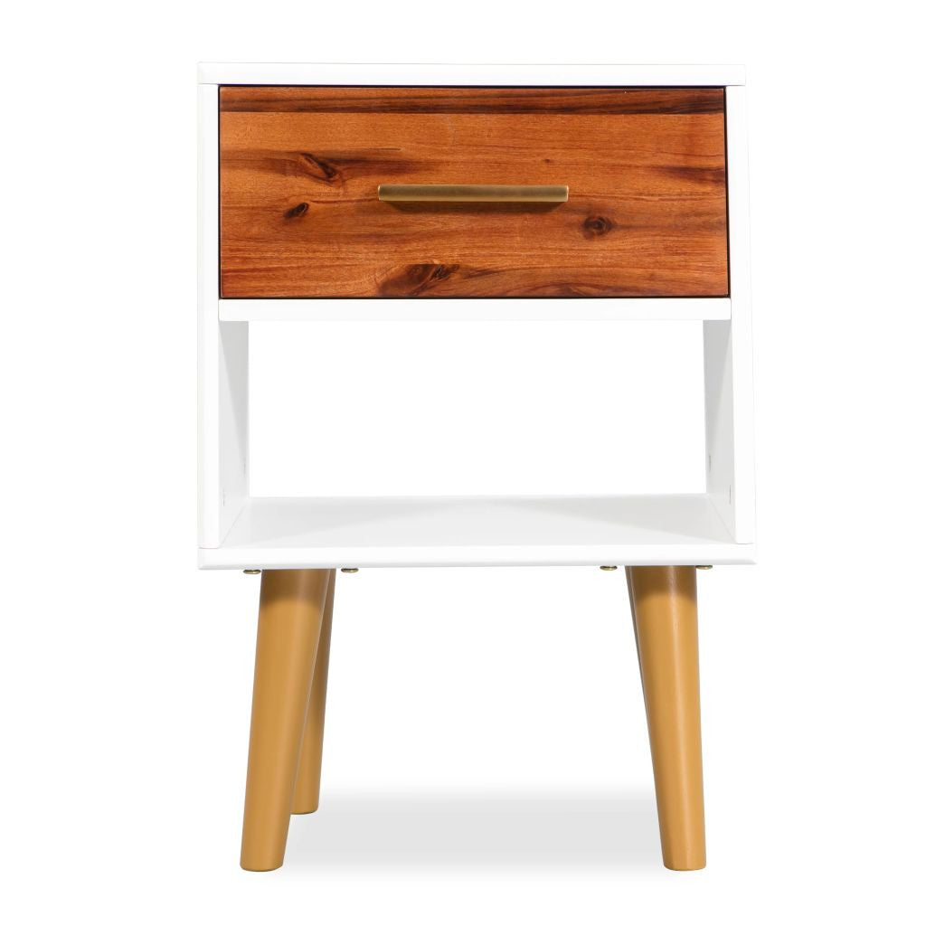 Yöpöytä akaasiapuu 40x30x45 cm