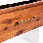 Yöpöytä akaasiapuu 40x30x45 cm