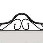 Yöpöydät 2 kpl teräs ja karkaistu lasi 45x30,5x60 cm musta