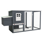 Kanojen ulkohäkki 1 munalaatikolla, 3 eri väriä