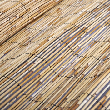 Puutarhan olkiaita 500x100 cm