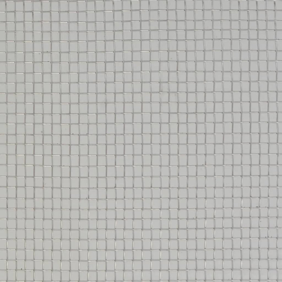 Nätöverdrag rostfritt stål 100x500 cm silver