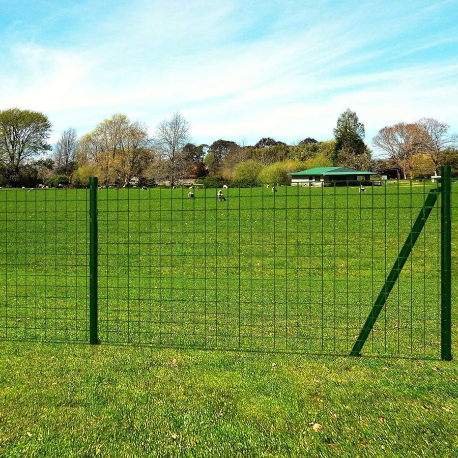Eurostängsel stål 25x0,8 m grönt