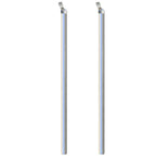 Verkkoaita piikkiankkureilla galvanoitu teräs 1,95x25 m