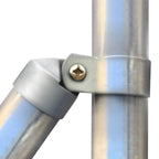 Verkkoaita piikkiankkureilla galvanoitu teräs 1,95x25 m