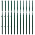 Verkkoaita tolpilla 1,97x25 m vihreä