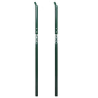 Verkkoaita tolpilla 1,97x25 m vihreä