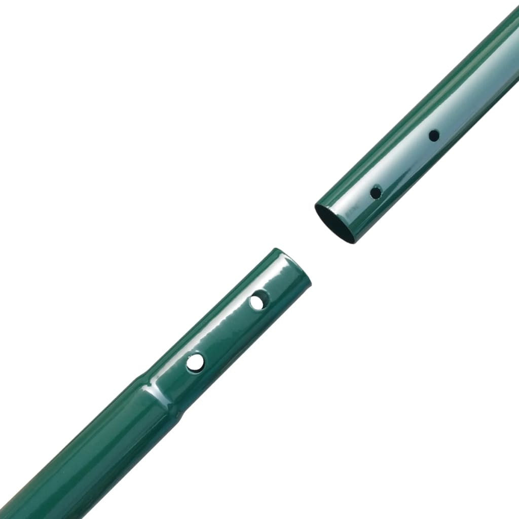 Verkkoaita tolpilla 1,97x25 m vihreä