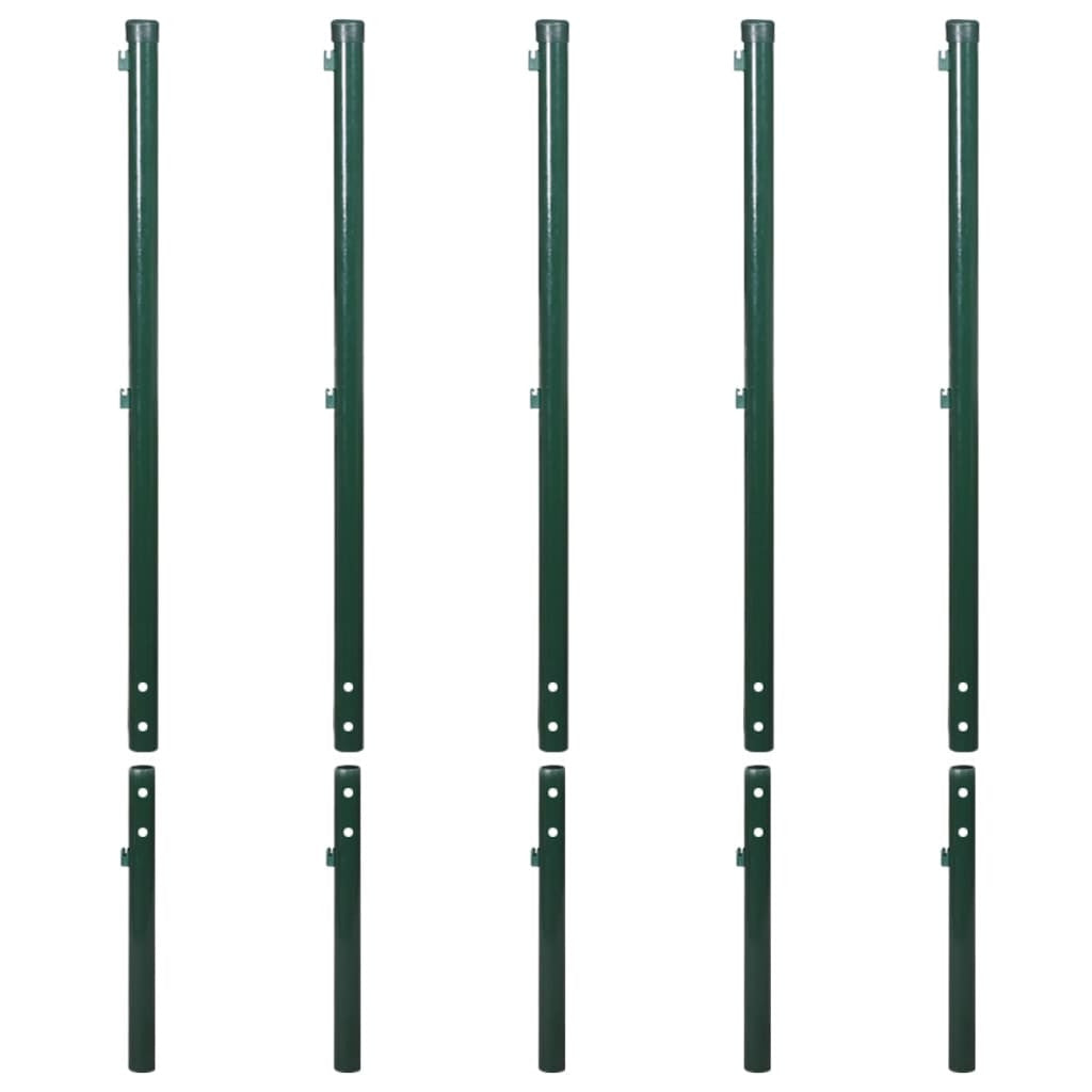 Verkkoaita maapiikeillä 1,97x15 m vihreä