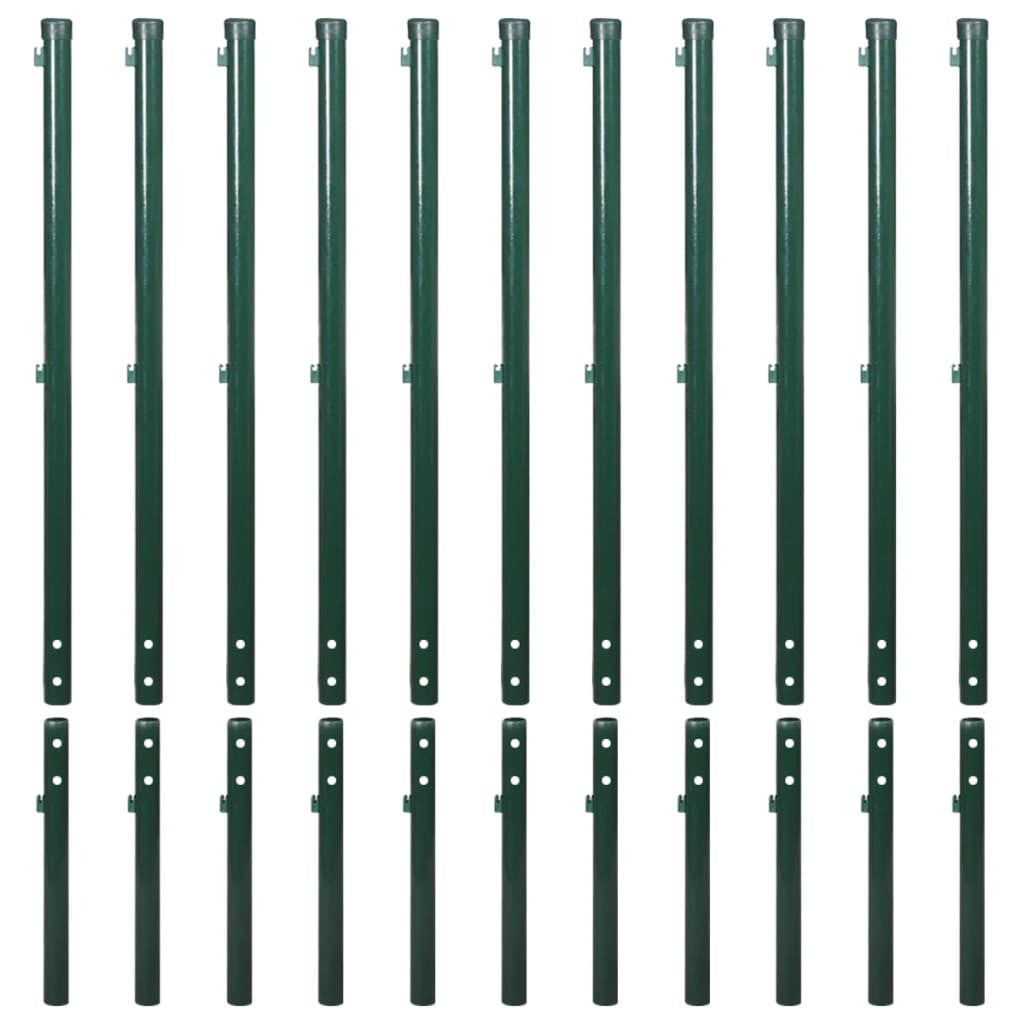 Verkkoaita maapiikeillä 1,97x25 m vihreä