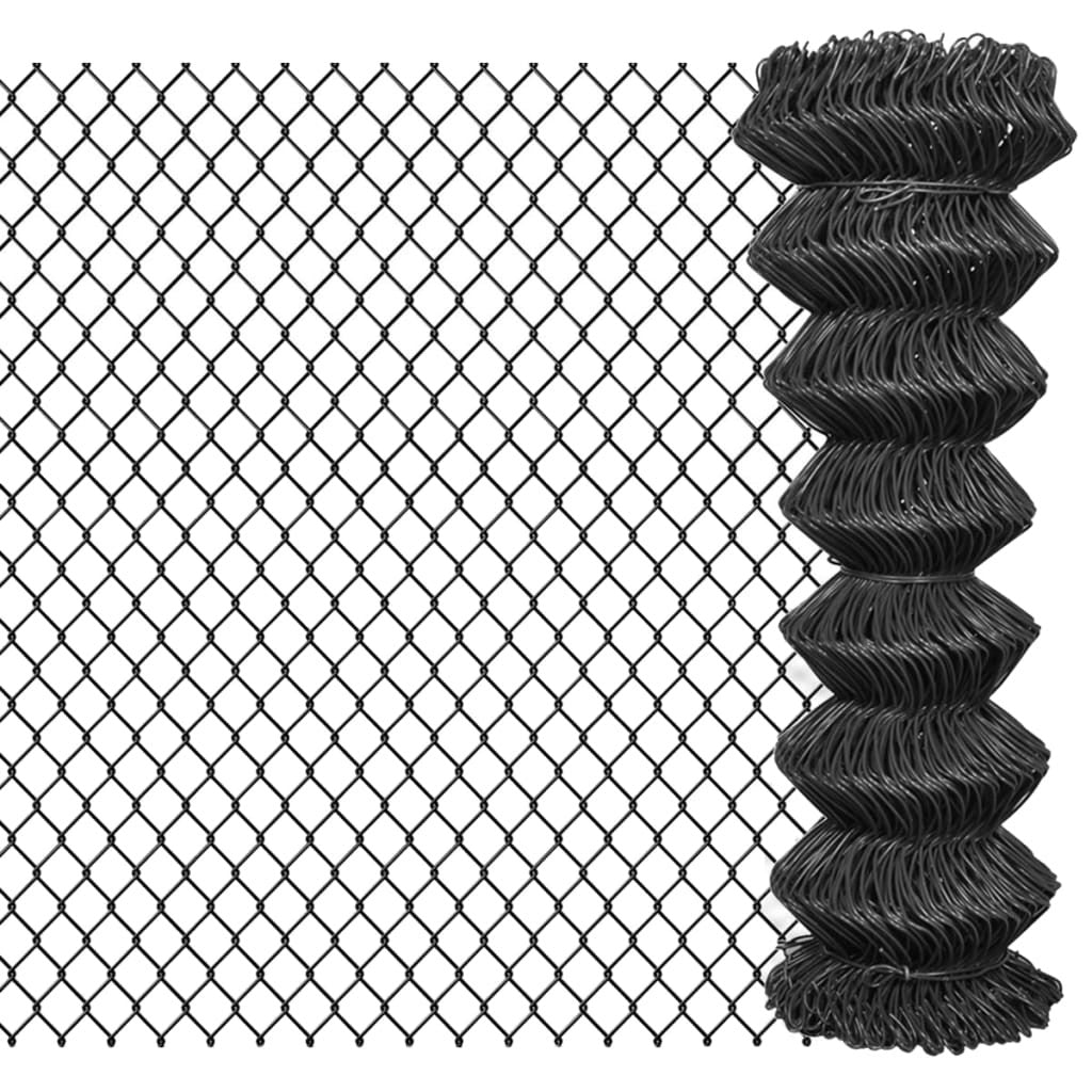 Verkkoaita teräs 25x1,25 m harmaa