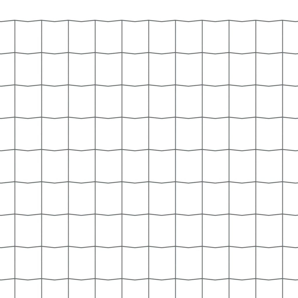 Harmaa verkkoaita teräs 25m, 5 eri korkeutta