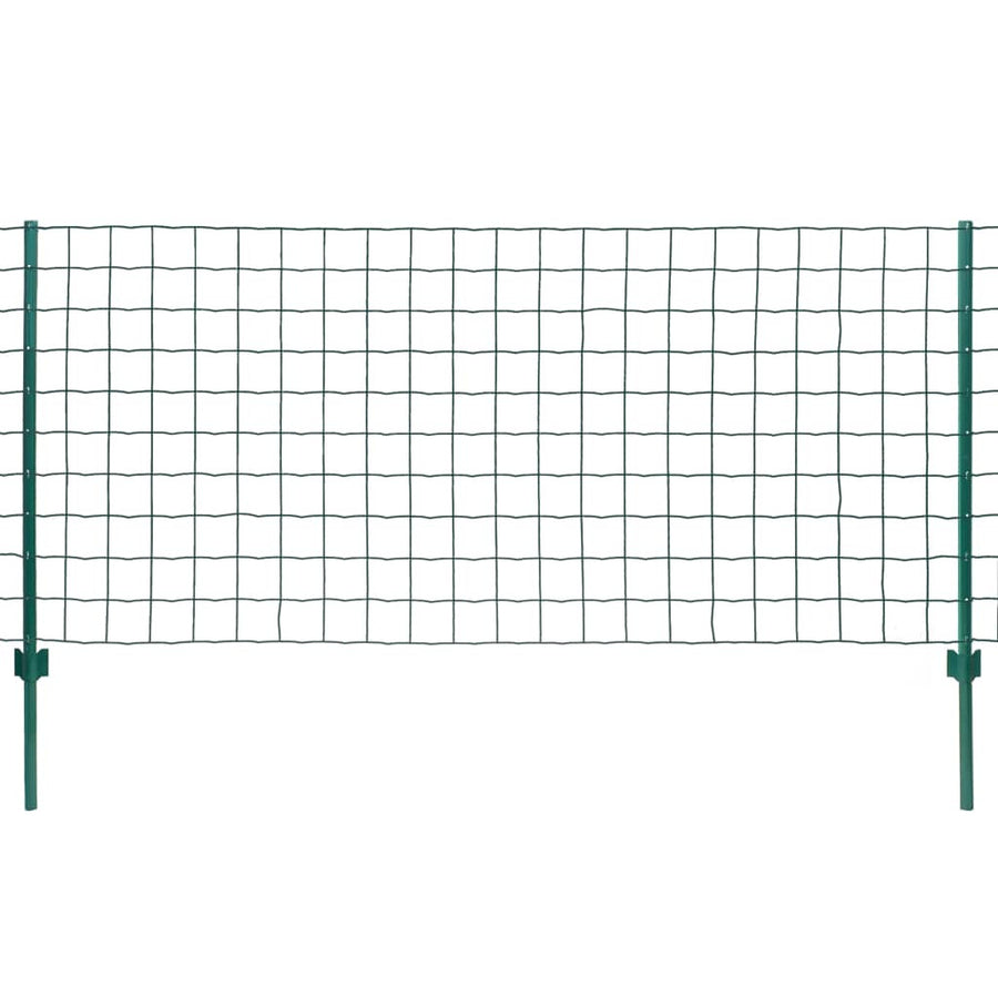 Eurostängsel stål 20x1,2 m grönt