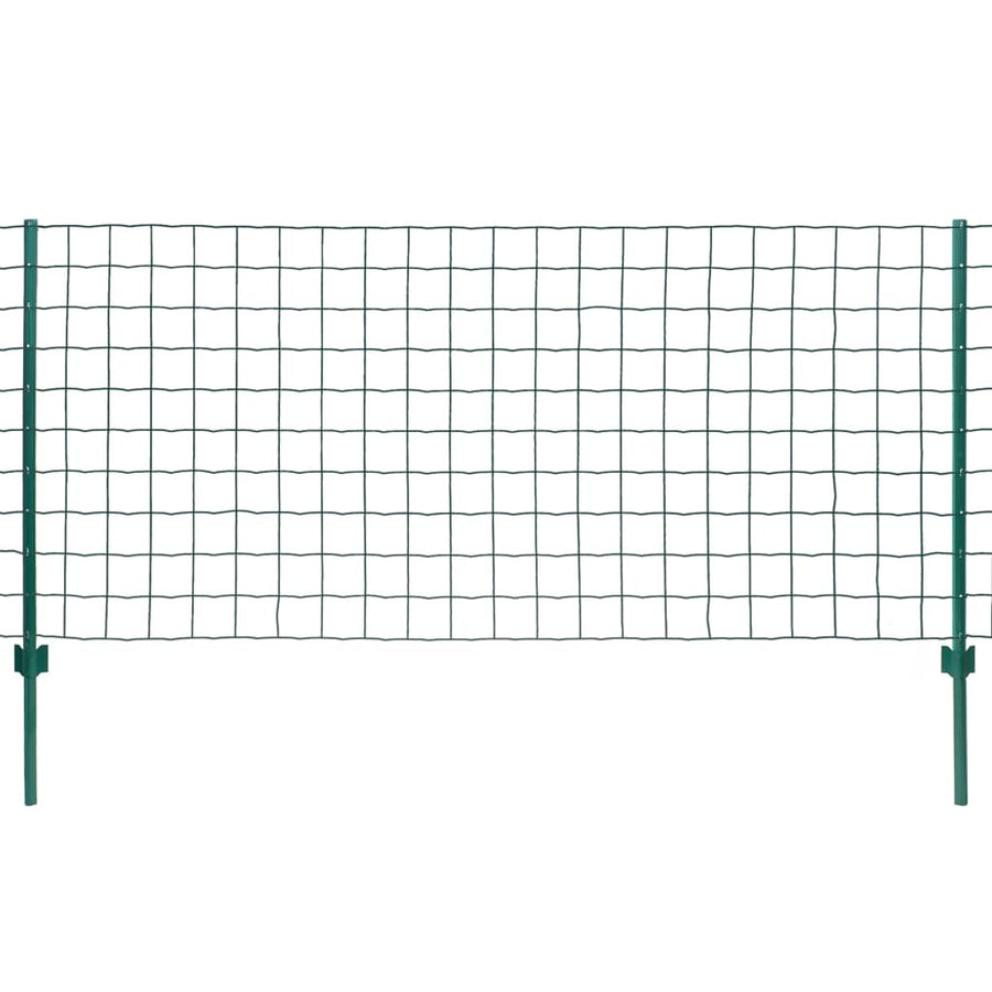 Eurostängsel stål 20x1,5 m grönt