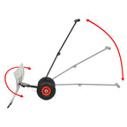 Manuaalinen lumikola pyörillä 100x44 cm