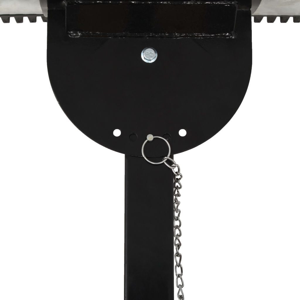 Manuaalinen lumikola pyörillä 100x44 cm