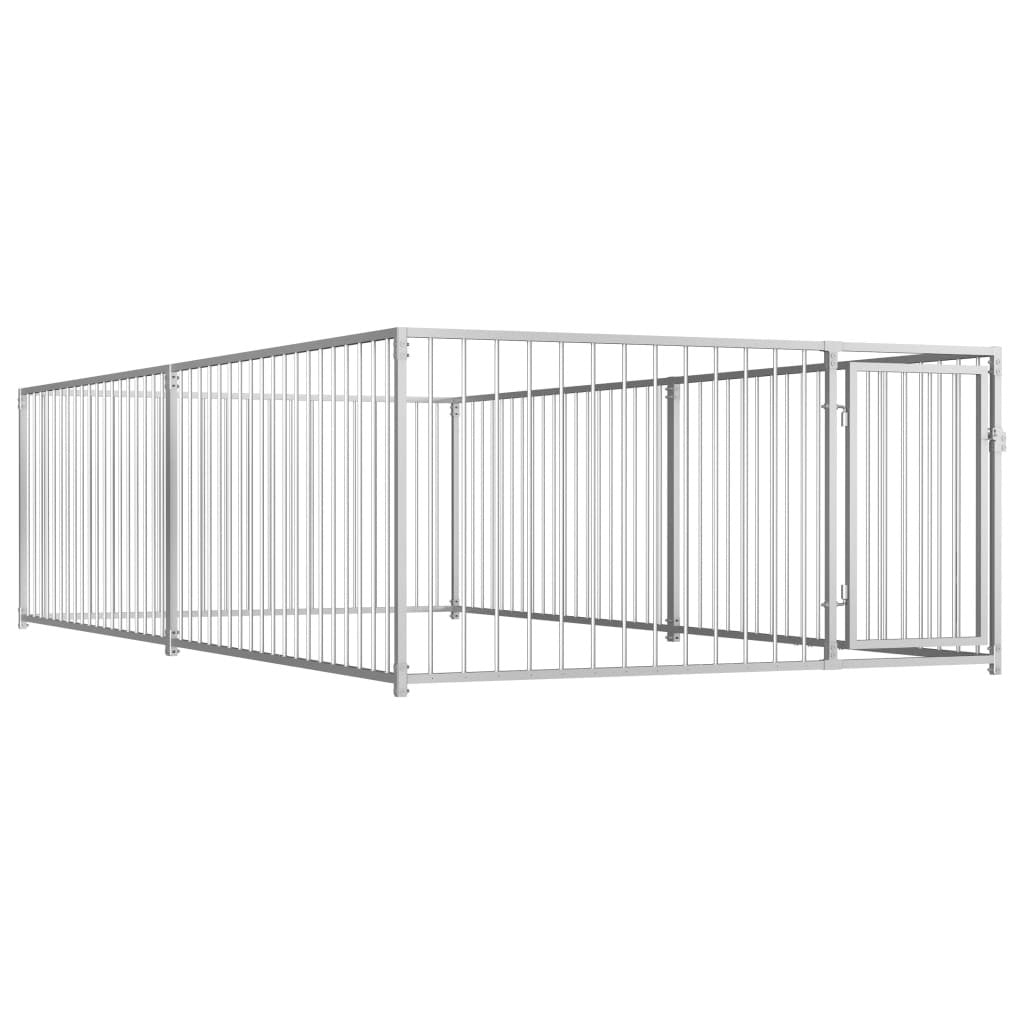 Hundkoja för utomhusbruk 200x400x100 cm