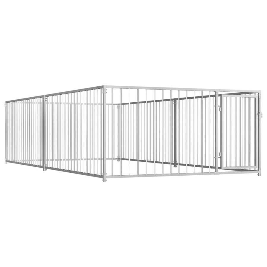 Hundkoja för utomhusbruk 200x400x100 cm