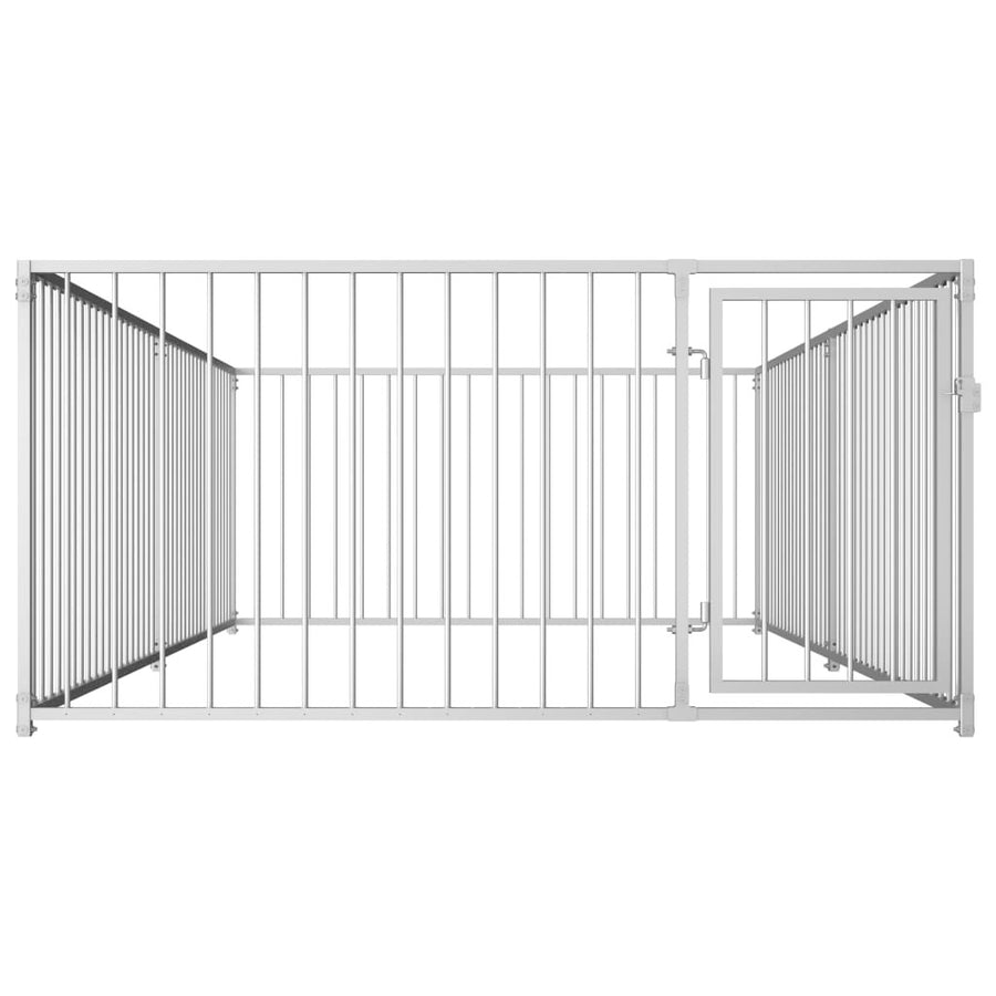 Hundkoja för utomhusbruk 200x400x100 cm