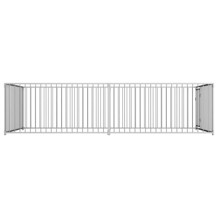 Hundkoja för utomhusbruk 200x400x100 cm