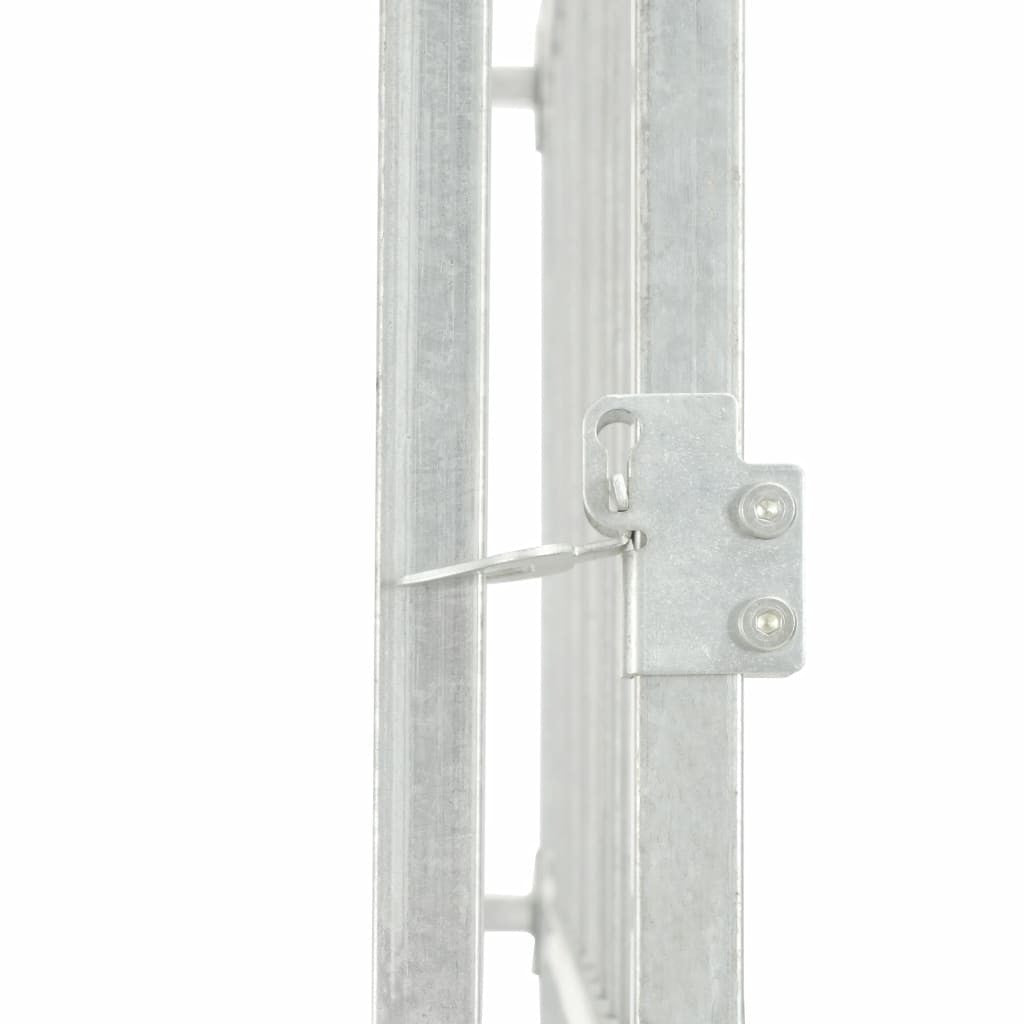 Koiran ulkohäkki 200x400x100 cm