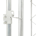 Koiran ulkohäkki katoksella 100x100x125 cm