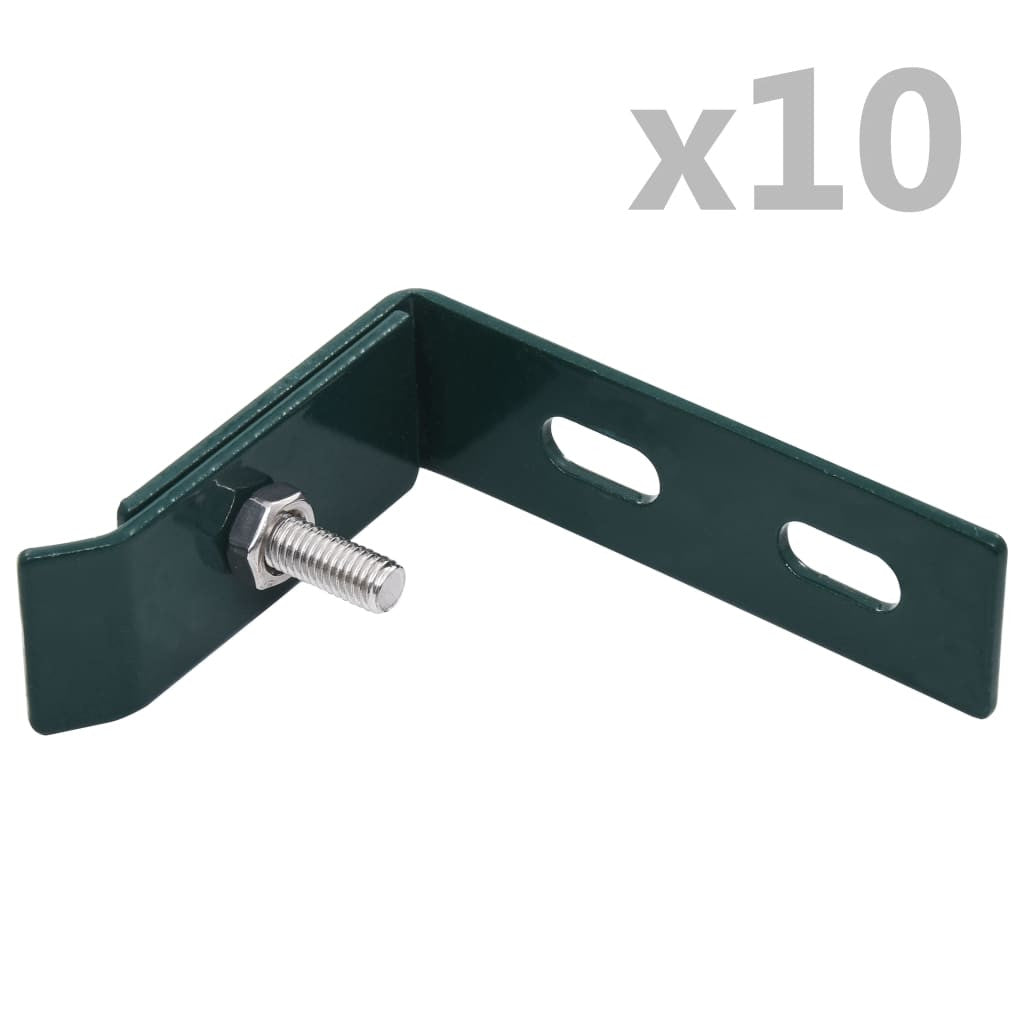 Vägghörnfäste, 10 set, grönt