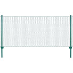 Verkkoaita tolpilla teräs 25x1 m vihreä
