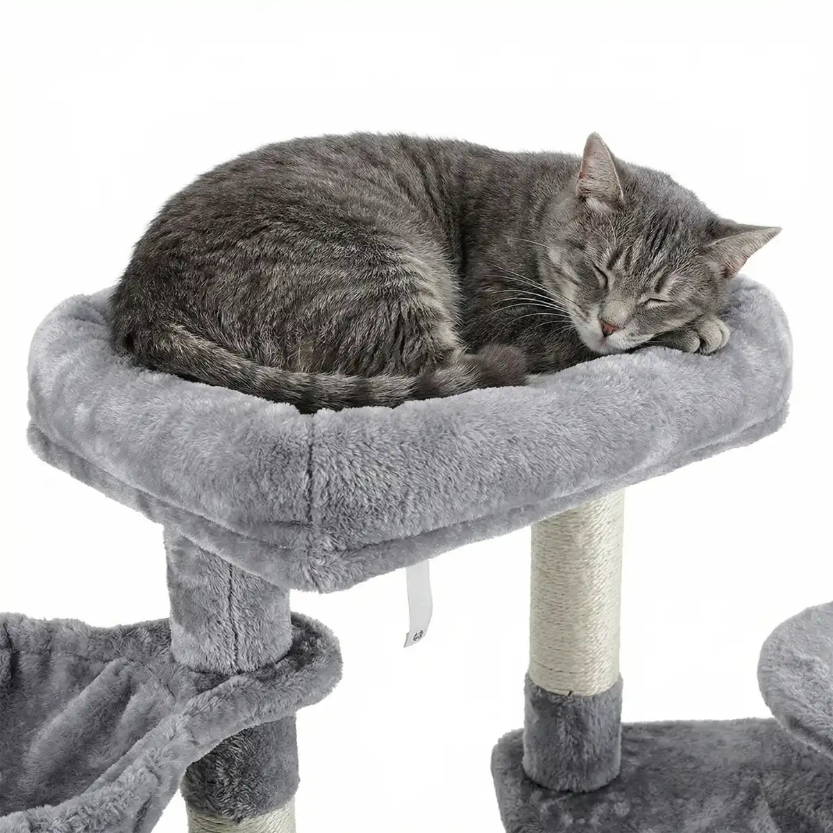 Pohjolan Lemmikkitarvike Kissan kiipeily-/raapimispuu 83 cm, vaalean harmaa