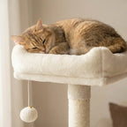 Pohjolan Lemmikkitarvike Kissan kiipeily-/raapimispuu 143 cm, beige