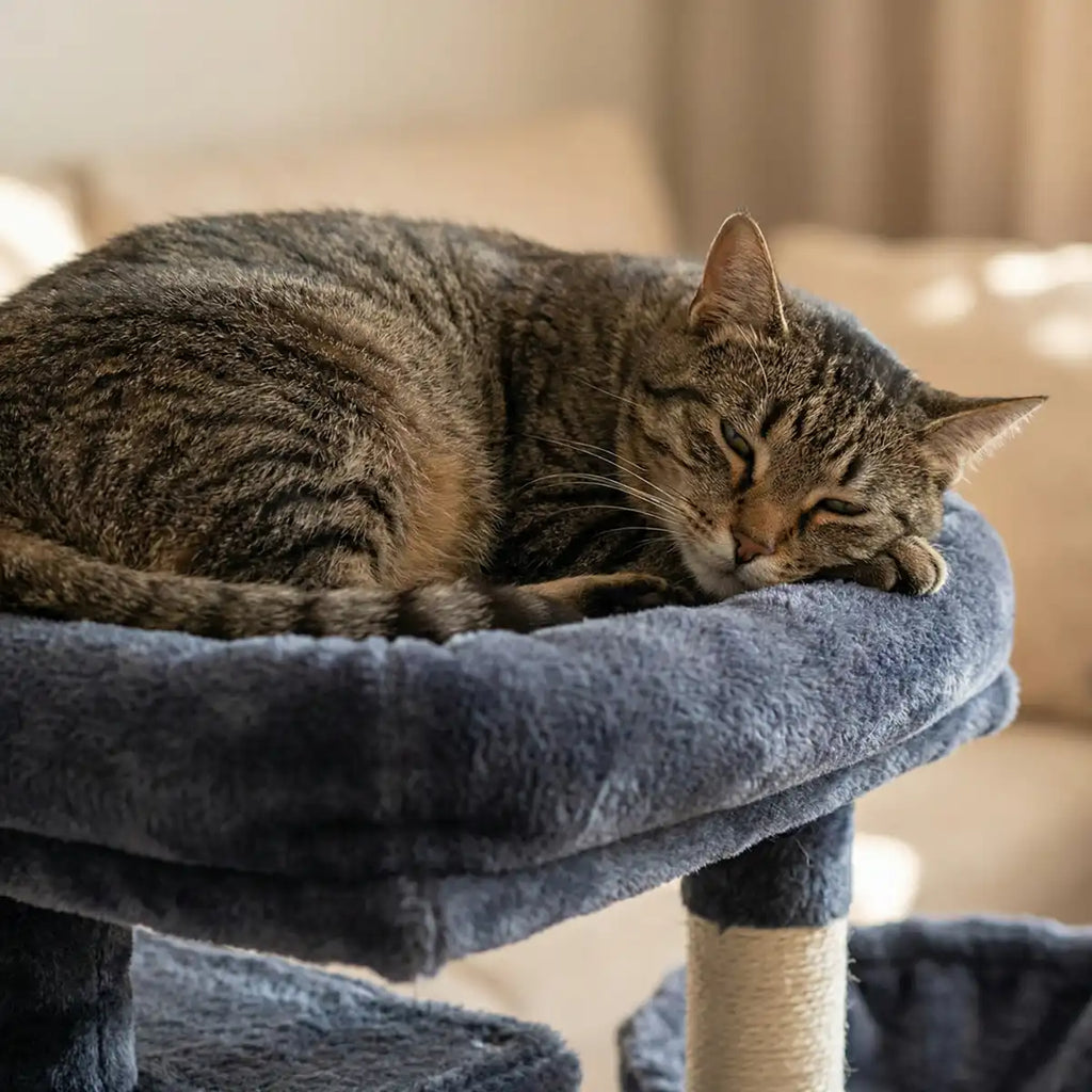 Pohjolan Lemmikkitarvike Kissan raapimispuu 163cm Harmaa