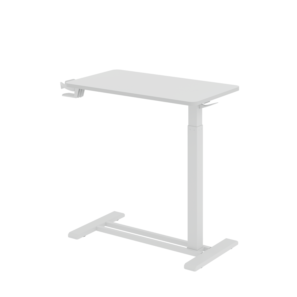 Flexispot Säädettävä Sivupöytä 70 x 40cm, Valkoinen