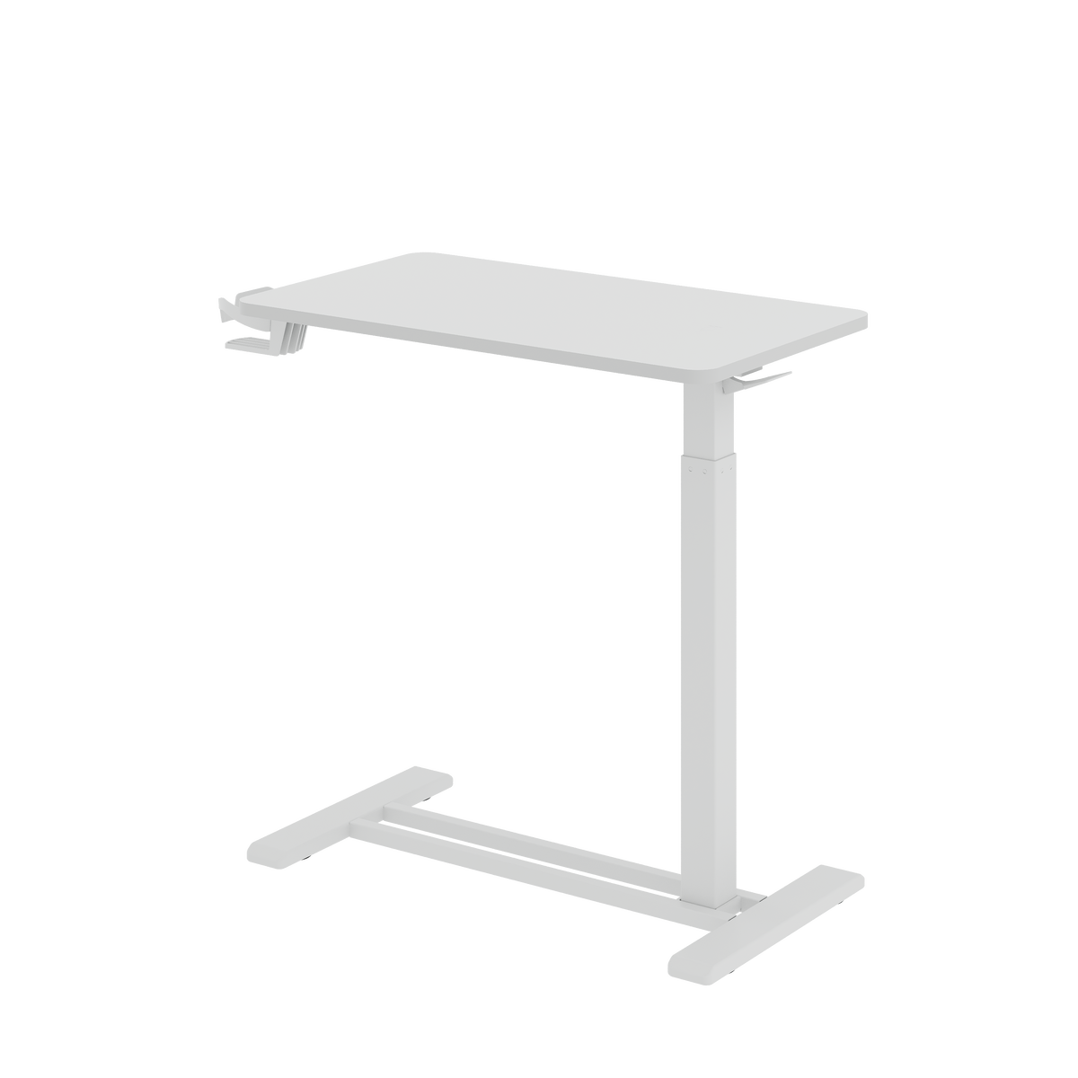 Flexispot Säädettävä Sivupöytä 70 x 40cm, Valkoinen