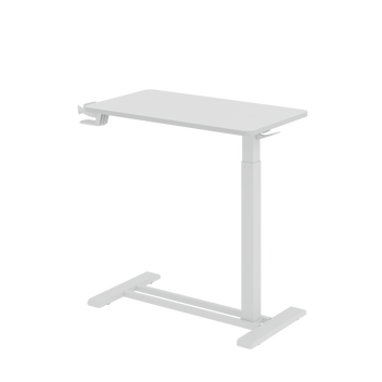 Flexispot justerbart sidobord 70 x 40 cm, vitt