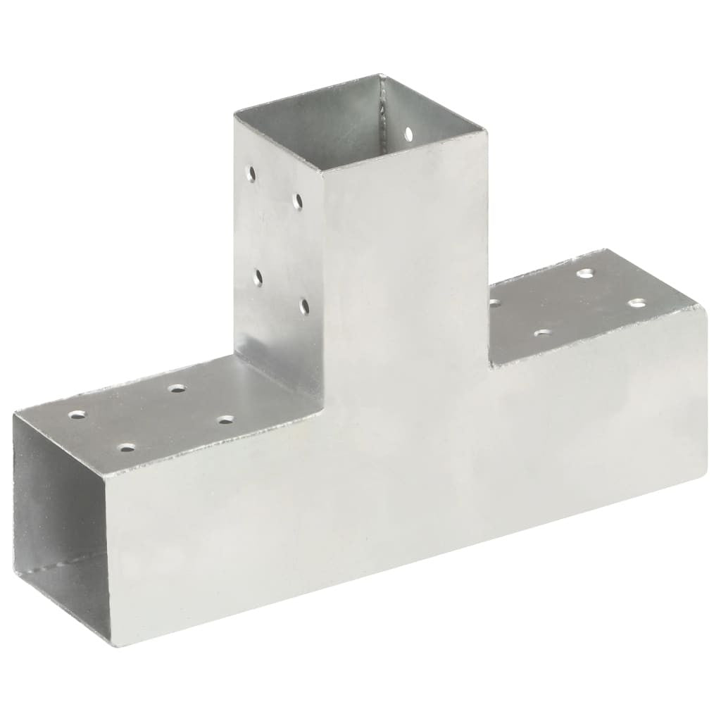 Stångkoppling T-formad galvaniserad metall 71x71 mm