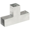 Stångkoppling T-formad galvaniserad metall 71x71 mm