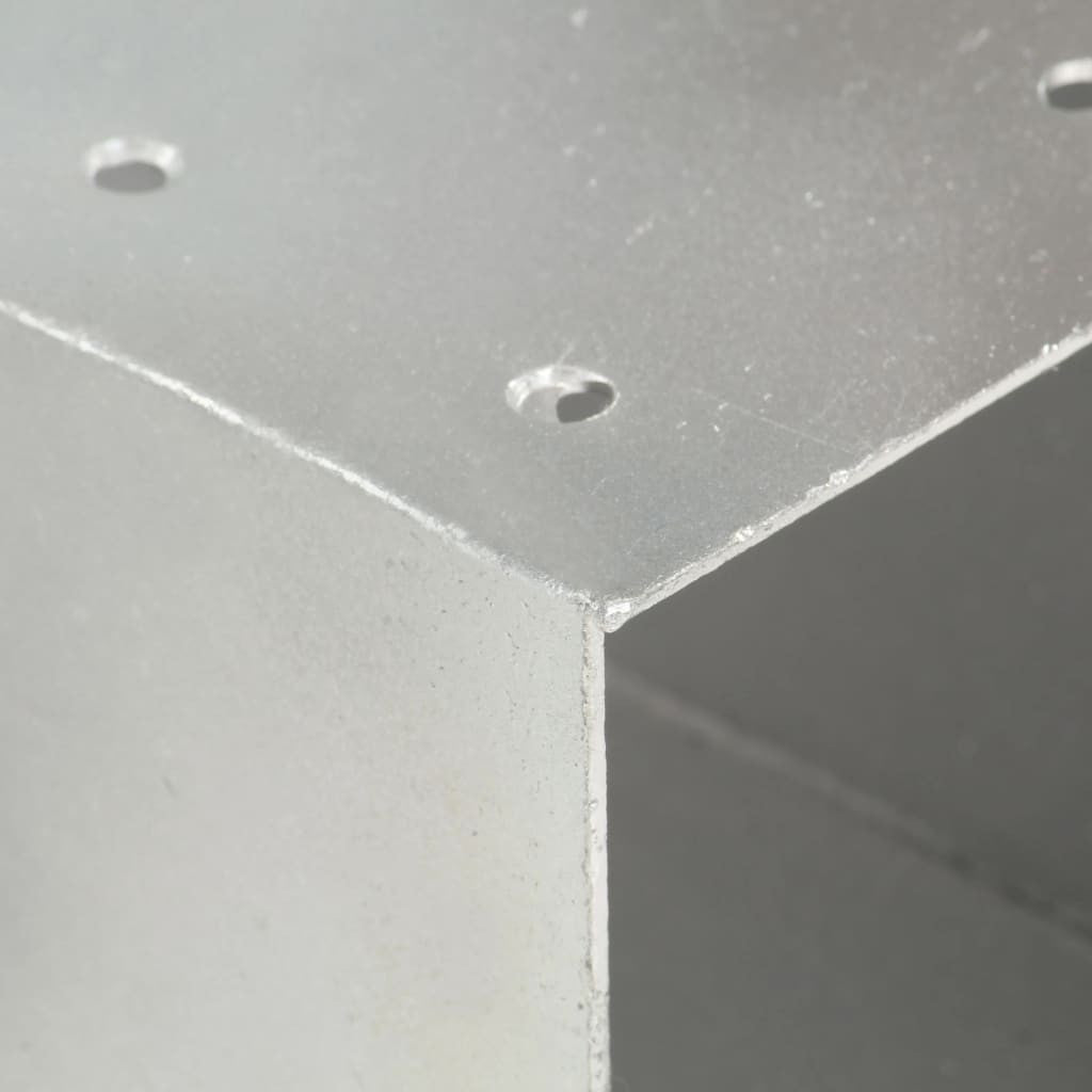 Stångkoppling X-formad galvaniserad metall 71x71 mm