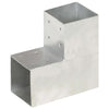 Stolpe L-formad galvaniserad metall 101x101 mm