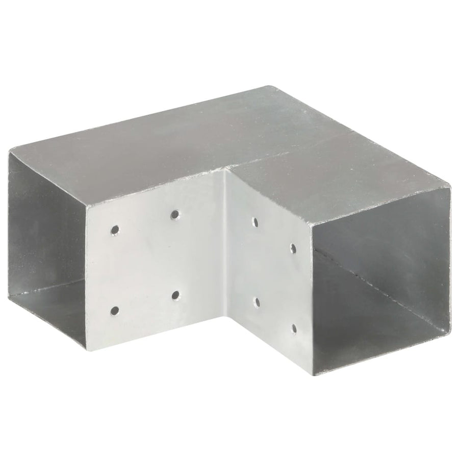 Stolpe L-formad galvaniserad metall 101x101 mm