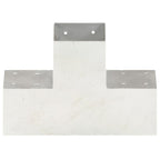 Tolppaliitin X-muoto galvanoitu metalli 101x101 mm