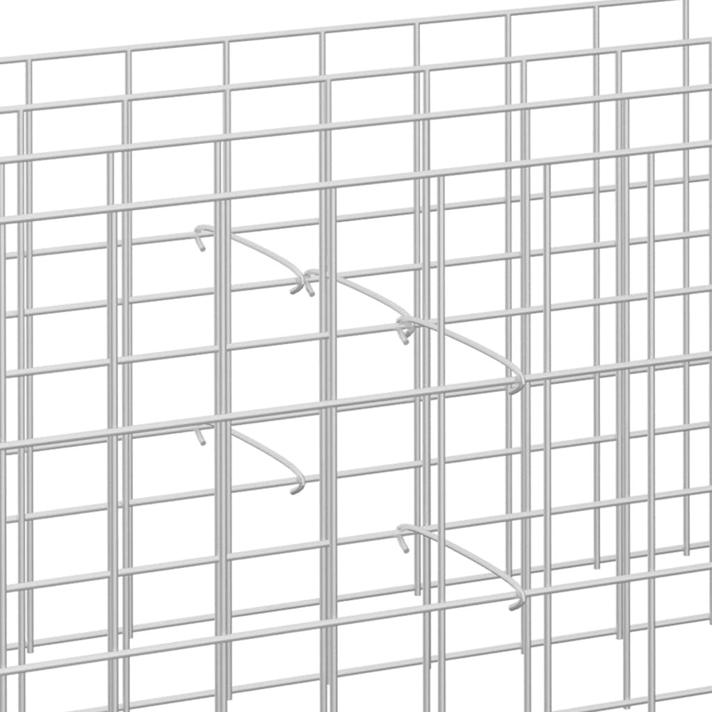 Kivikorien koukut 100 kpl galvanoitu teräs 20 cm