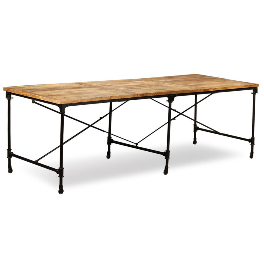 Matbord, massivt mangoträ, 240 cm