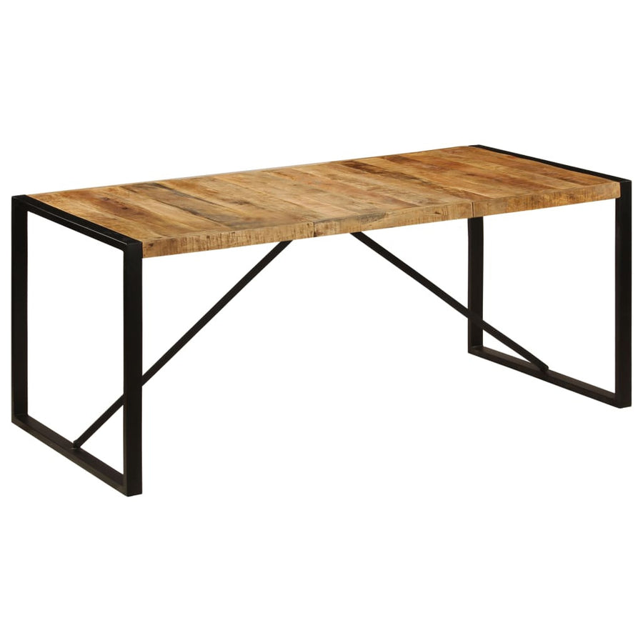 Matbord Massivt grovt mangoträ 180 cm
