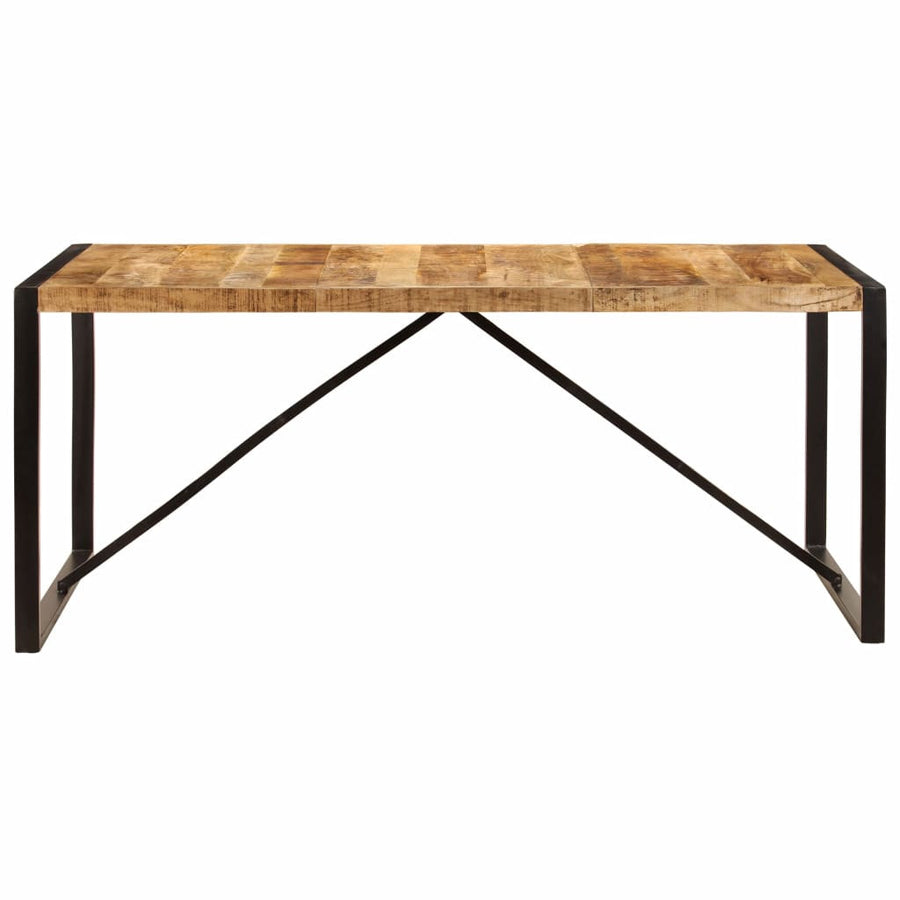 Matbord Massivt grovt mangoträ 180 cm