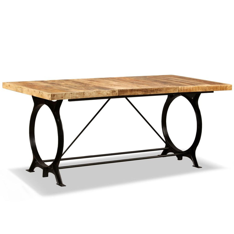 Matbord Massivt grovt mangoträ 180 cm