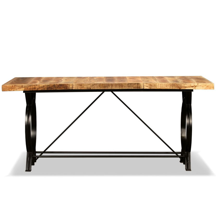 Matbord Massivt grovt mangoträ 180 cm